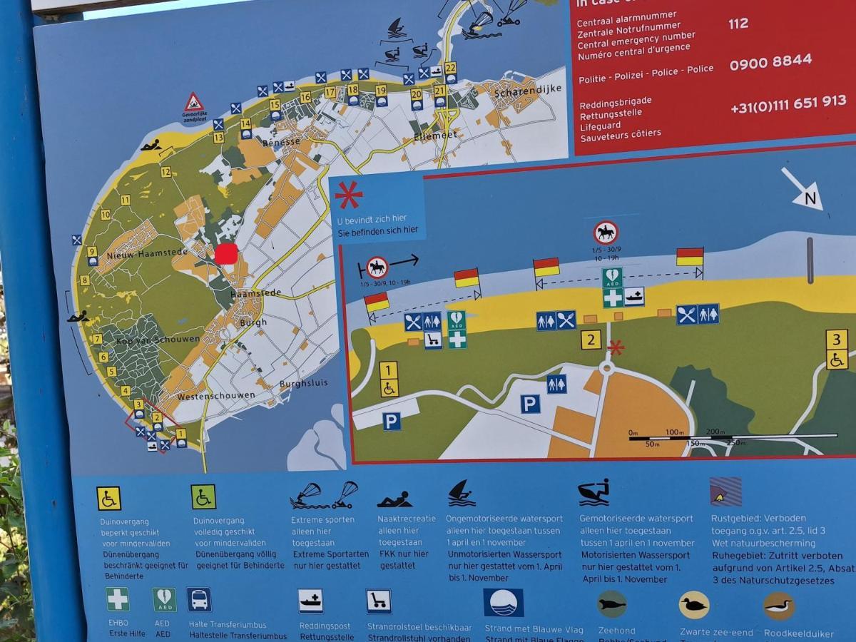B&B Zeeuws Knoopje Burgh-Haamstede Εξωτερικό φωτογραφία